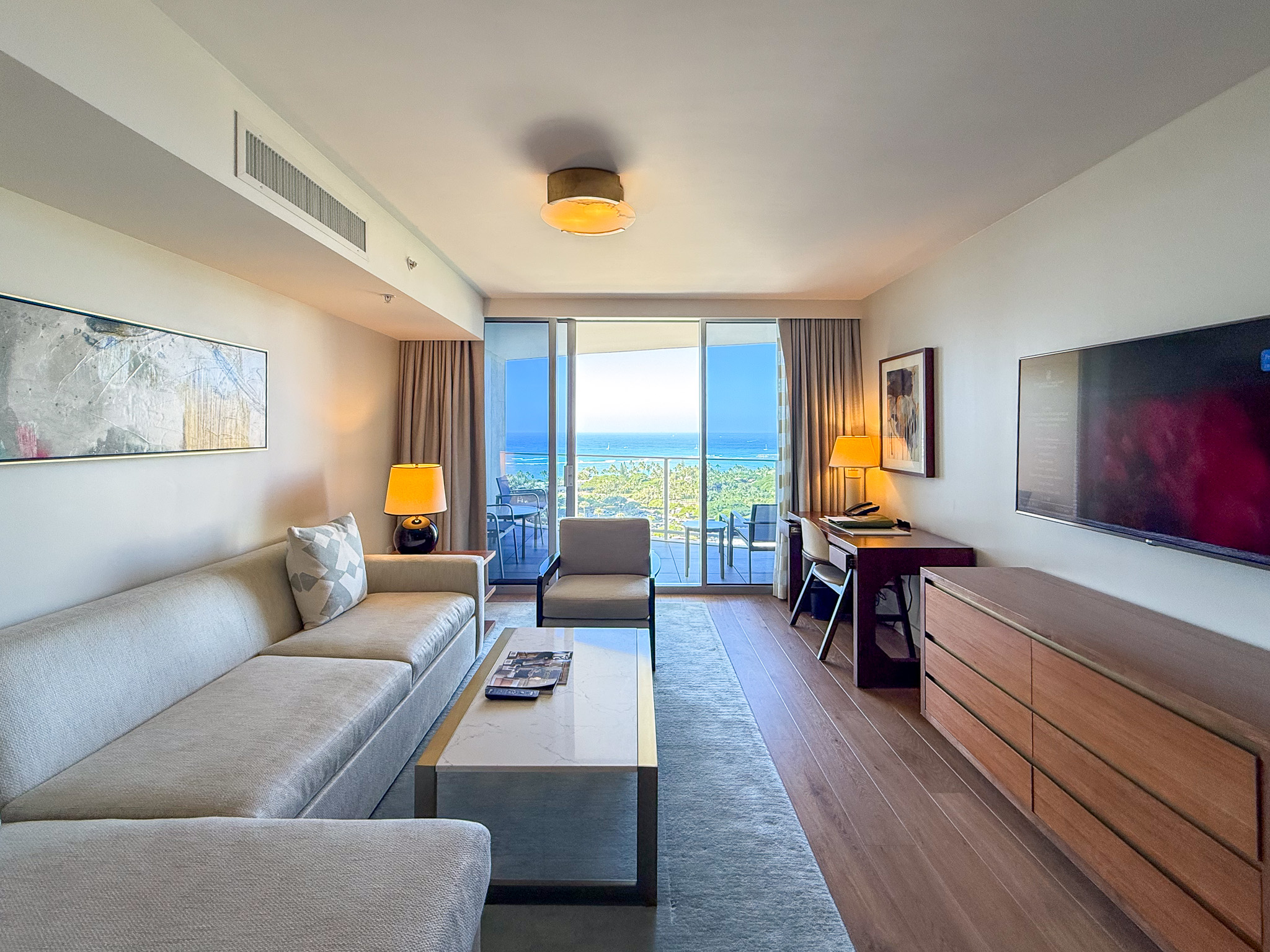 The Ritz-Carlton Residences Waikiki 2306 living area